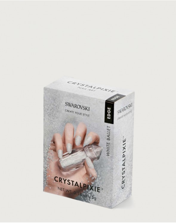 Swarovski Crystal Pixie Edge White Ballet