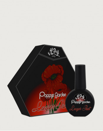 Laquer Paint Poppys Garden